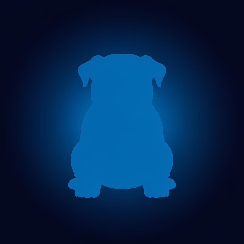 Puppy Boxcar silhouette